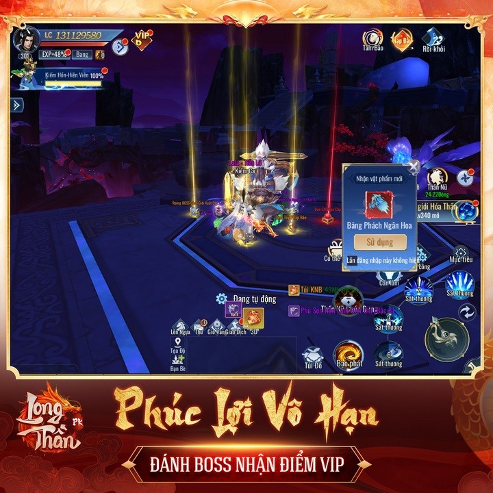 Long Thần PK - Kiệt tác MMORPG cập bến làng game Việt trong tháng 3/2024