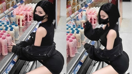 Truy lùng danh tính cô nàng cosplayer khoe dáng cực “mờ lem” tại siêu thị