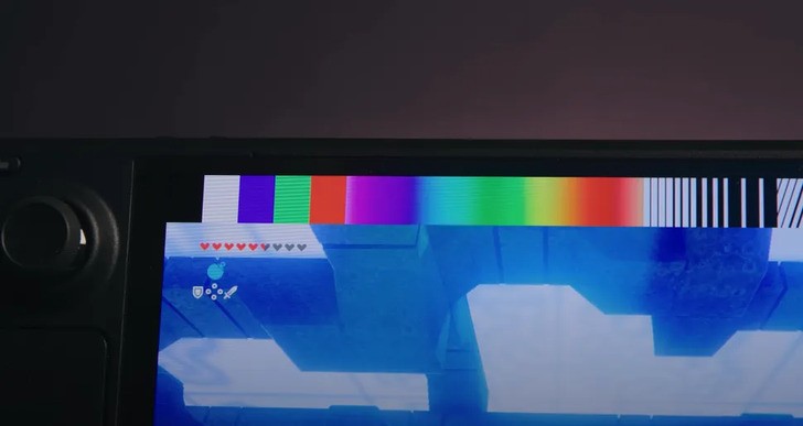 Steam Deck OLED đang gặp lỗi màn hình nghiêm trọng !