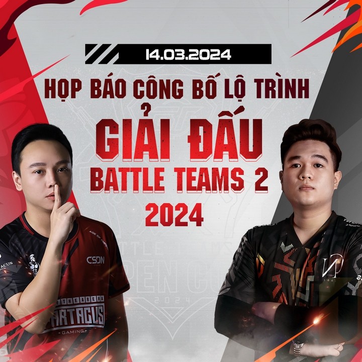 VTC Họp báo công bố lộ trình Giải Battle Teams 2 với tổng giải thưởng gần 2 tỷ đồng