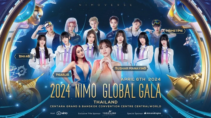 Lần đầu tiên Nimo Global Gala 2024 tổ chức tại Thái Lan