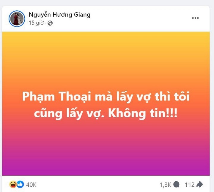 Phạm Thoại cưới khiến Hương Giang, Long Chun, Tun Phạm cũng đòi lấy vợ
