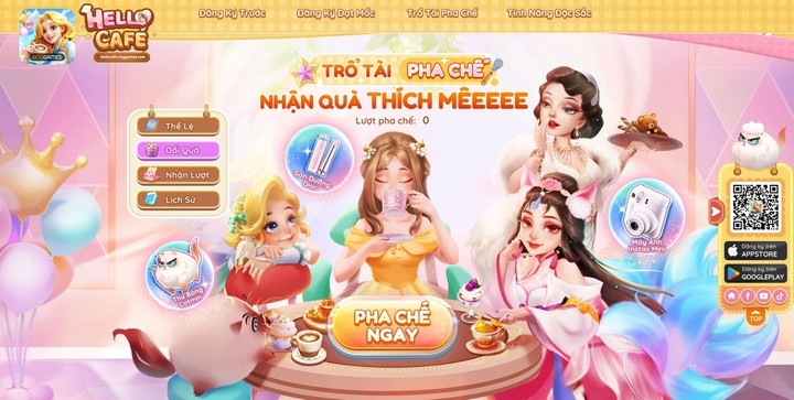Hello Café  - Tựa game tạo trend khắp Đông Nam Á chính thức mở đăng ký tại Việt Nam