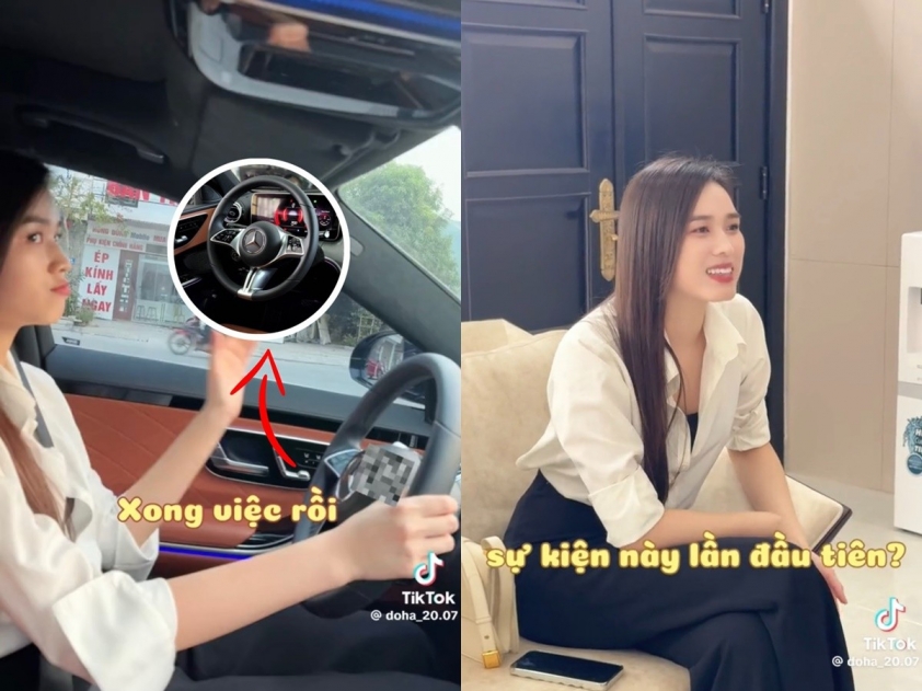 Gần đây, Hoa hậu Đỗ Thị Hà đã thu hút sự chú ý khi chia sẻ video lái chiếc xe sang đắt tiền về Thanh Hóa để chuẩn bị cho dự án sắp tới. Trong đoạn clip được đăng vào ngày 10/4, mặc dù cố gắng che giấu thương hiệu, nhưng mọi người vẫn nhận ra đó là chiếc M