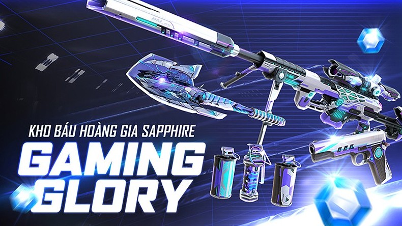 Đột Kích giới thiệu Kho Báu Hoàng Gia Tái Sinh Gaming Glory với bộ vũ khí hoành tráng