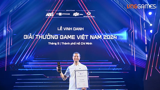 VNGGames 2 năm liền nhận giải Nhà phát hành xuất sắc nhất tại Vietnam Game Award 2024