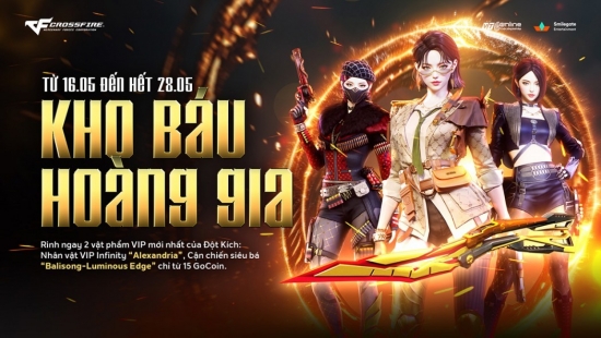 Nhân vật VIP Alexandrina, Balisong Luminous Edge, vũ khí Morax sẽ xuất hiện trong Kho Báu Hoàng Gia