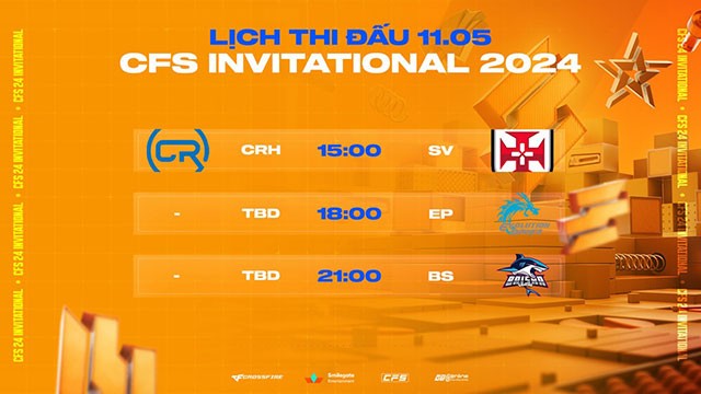 Baisha Gaming tiếp tục thống lĩnh đấu trường Đột Kích quốc tế tại CFS Invitational 2024