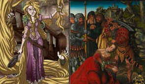 Truyền thuyết ghê rợn về nàng công chúa tóc mây Rapunzel của anh em nhà Grimn