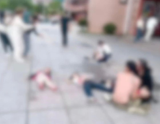 Người phụ nữ cầm dao xông vào trường tiểu học tấn công học sinh, 12 em thương vong