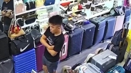 Xuất hiện clip nghi phạm đi mua vali phi tang cô gái tại Vũng Tàu