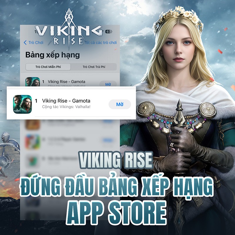 Viking Rise: Top game miễn phí trên nền tảng iOS có gì đặc sắc?