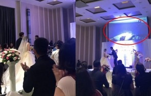 Công bố đoạn clip vợ ngoại tình trong ngày cưới, chú rể khiến cả hội trường ‘xịt keo’