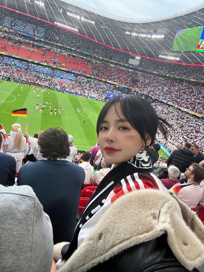 Hot girl Việt chi hơn 200 triệu đồng sang Đức cổ vũ Euro 2024