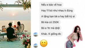 Lộ tin nhắn thanh niên mua hoa tặng vợ cùng 10 em gái khiến ai cũng phát nể!