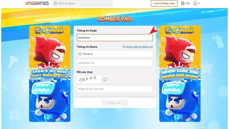 Tổng hợp code game Bomber VNG mới nhất 2024, hướng dẫn chi tiết cách nhập