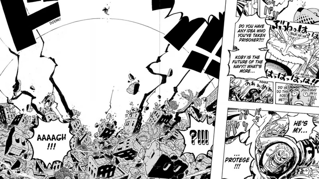 One Piece tập 1114: Hé lộ tuyệt chiêu tối thượng của Garp
