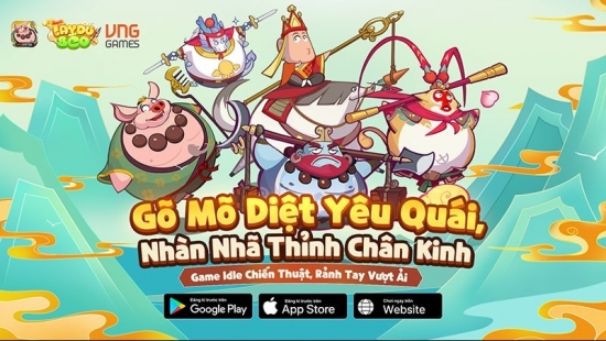 Tây Du Béo VNG: Game chiến thuật rảnh tay vượt ải chính thức ra mắt hôm nay