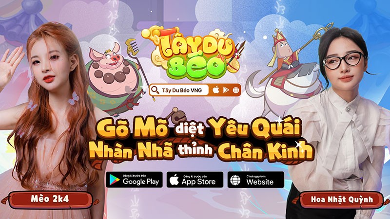 Tây Du Béo VNG: Game chiến thuật rảnh tay vượt ải chính thức ra mắt hôm nay