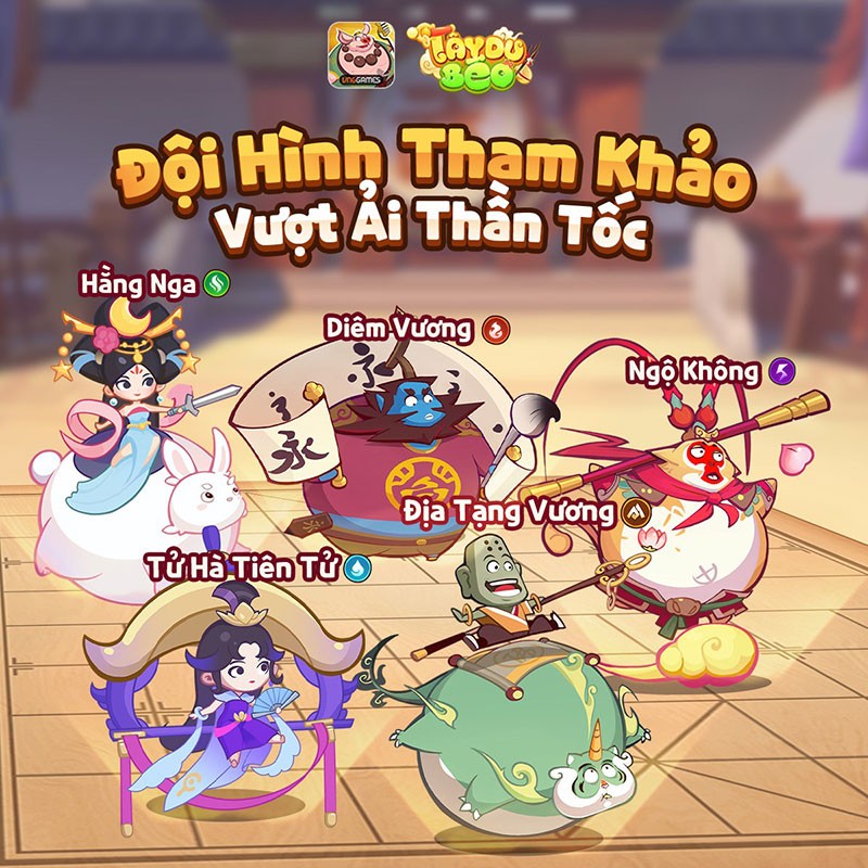 Tây Du Béo VNG: Game chiến thuật rảnh tay vượt ải chính thức ra mắt hôm nay