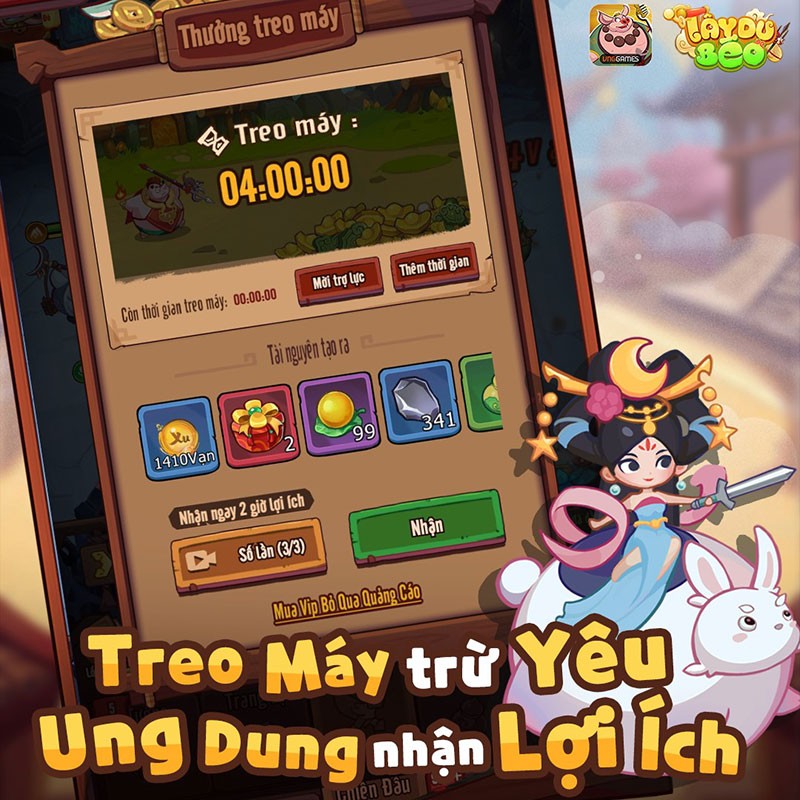 Tây Du Béo VNG: Game chiến thuật rảnh tay vượt ải chính thức ra mắt hôm nay