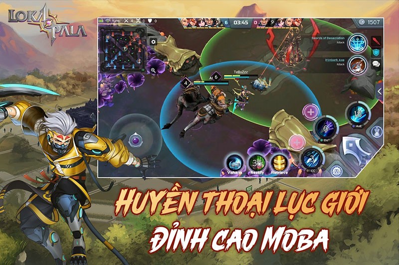 Nhận giftcode và tham gia sự kiện mừng game ra mắt của Lokapala - Huyền Thoại Lục Giới