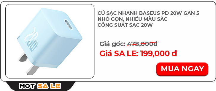 3 món phụ kiện chính hãng Baseus đáng mua nhất thời điểm hiện tại