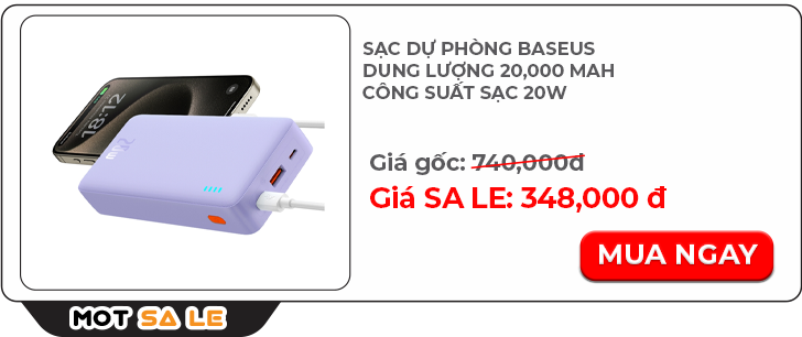 3 món phụ kiện chính hãng Baseus đáng mua nhất thời điểm hiện tại