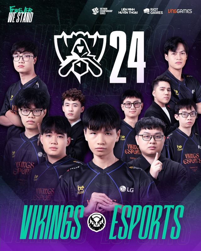 Hủy diệt Team Whales, Vikings Esports giành vé vàng đến Chung Kết Thế Giới 2024