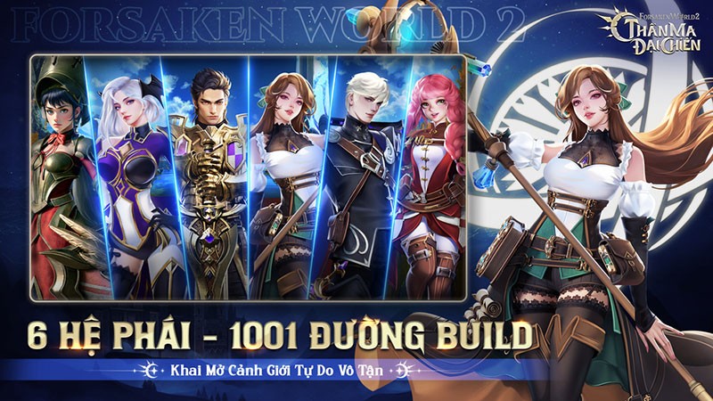 Forsaken World 2: Thần Ma Đại Chiến mở Closed Beta Test, đăng ký ngay để nhận hàng loạt ưu đãi hấp dẫn