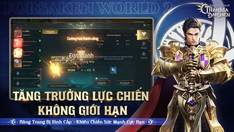 Forsaken World 2: Thần Ma Đại Chiến mở Closed Beta Test, đăng ký ngay để nhận hàng loạt ưu đãi hấp dẫn