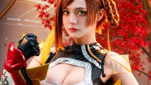 Tan chảy với bộ ảnh cosplay Qi Bánh Bao, khiến anh em "nhìn muốn cắn"