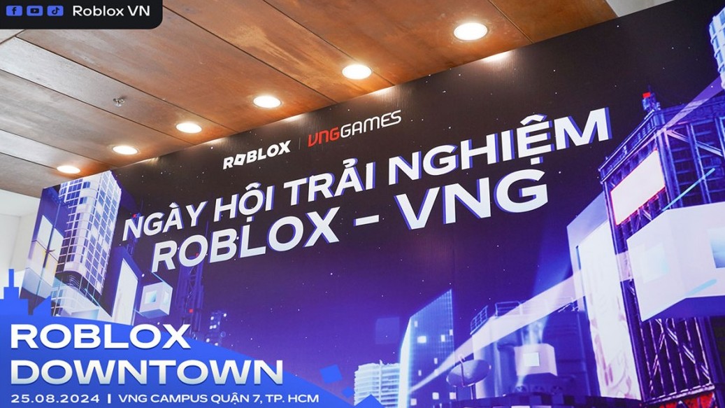 Ngày hội trải nghiệm Roblox VNG thu hút hàng ngàn người hâm mộ mọi lứa tuổi