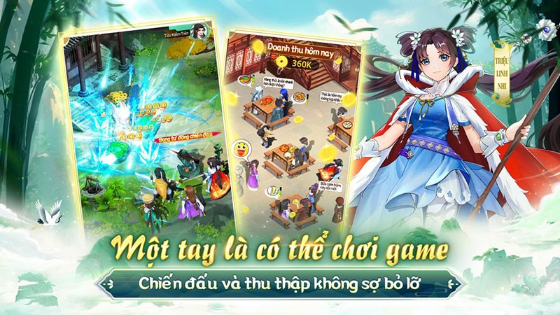 Khai mở sự kiện đăng ký trước RPG tiên hiệp “Tiên Kiếm: Gặp Lại Tiêu Dao” được ủy quyền IP chính thống