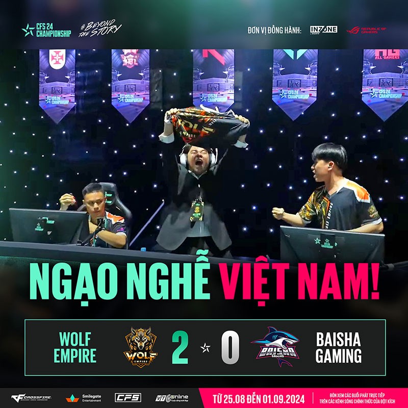 CFS Summer Championship 2024 - Wolf Empire bất ngờ tiễn đương kim vô địch về nước