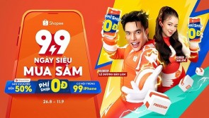 9.9 Ngày Siêu Mua Sắm: Nào cùng nắm muôn ngàn voucher!