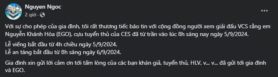 Đồng nghiệp cũ hé lộ sự thật chấn động - EGO không hề tự sát?