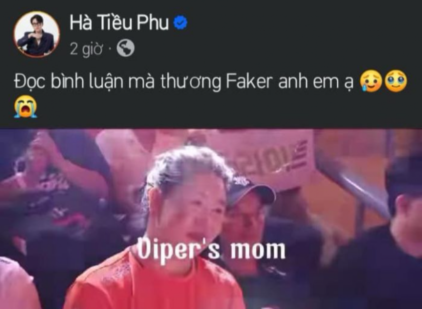 Hà Tiều Phu xin lỗi khi có phát ngôn xúc phạm Faker