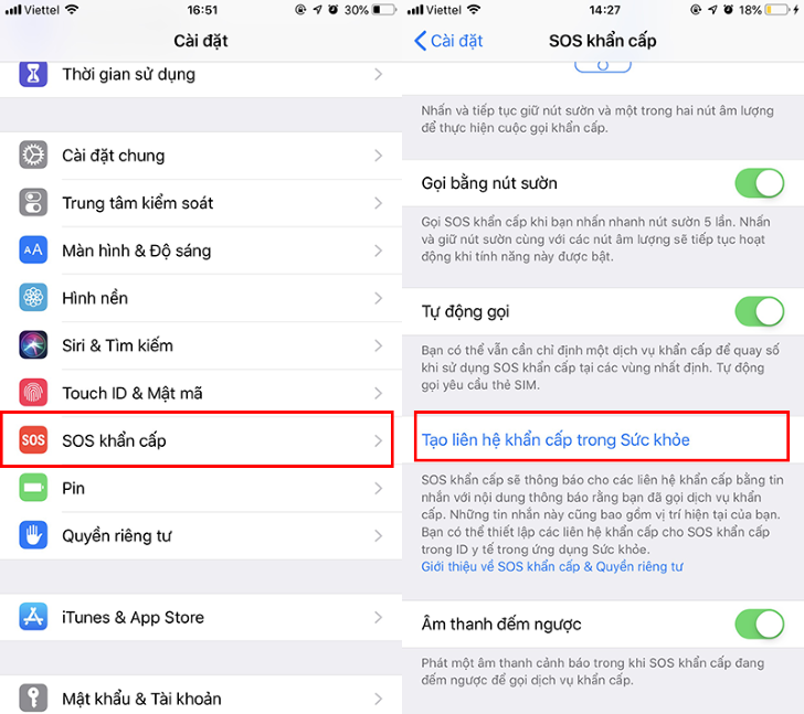 Hướng dẫn kích hoạt chế độ SOS khẩn cấp trên điện thoại Android và iPhone