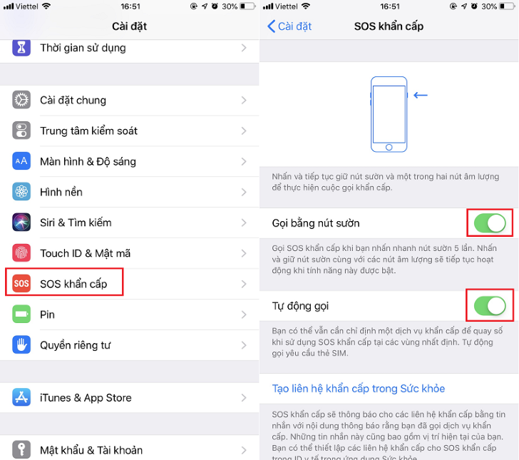 Hướng dẫn kích hoạt chế độ SOS khẩn cấp trên điện thoại Android và iPhone