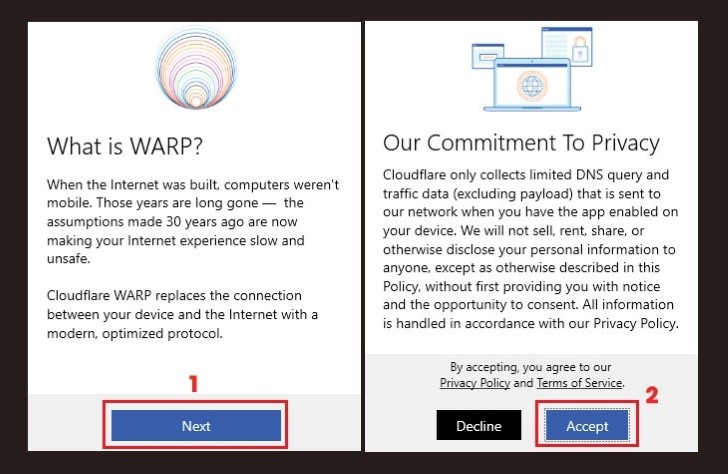 WARP 1.1.1.1: Giải pháp tăng tốc internet hiệu quả cho PC và smartphone