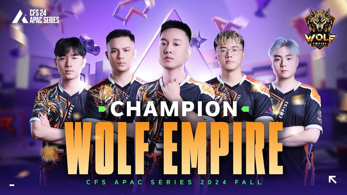 CFS APAC Series Mùa Thu 2024 – Wolf Empire lập kỷ lục chưa từng có