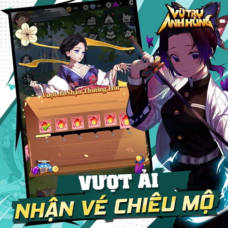 Vũ Trụ Anh Hùng Gzone - mang cả thế giới anime đỉnh cao đến chiếc điện thoại của bạn