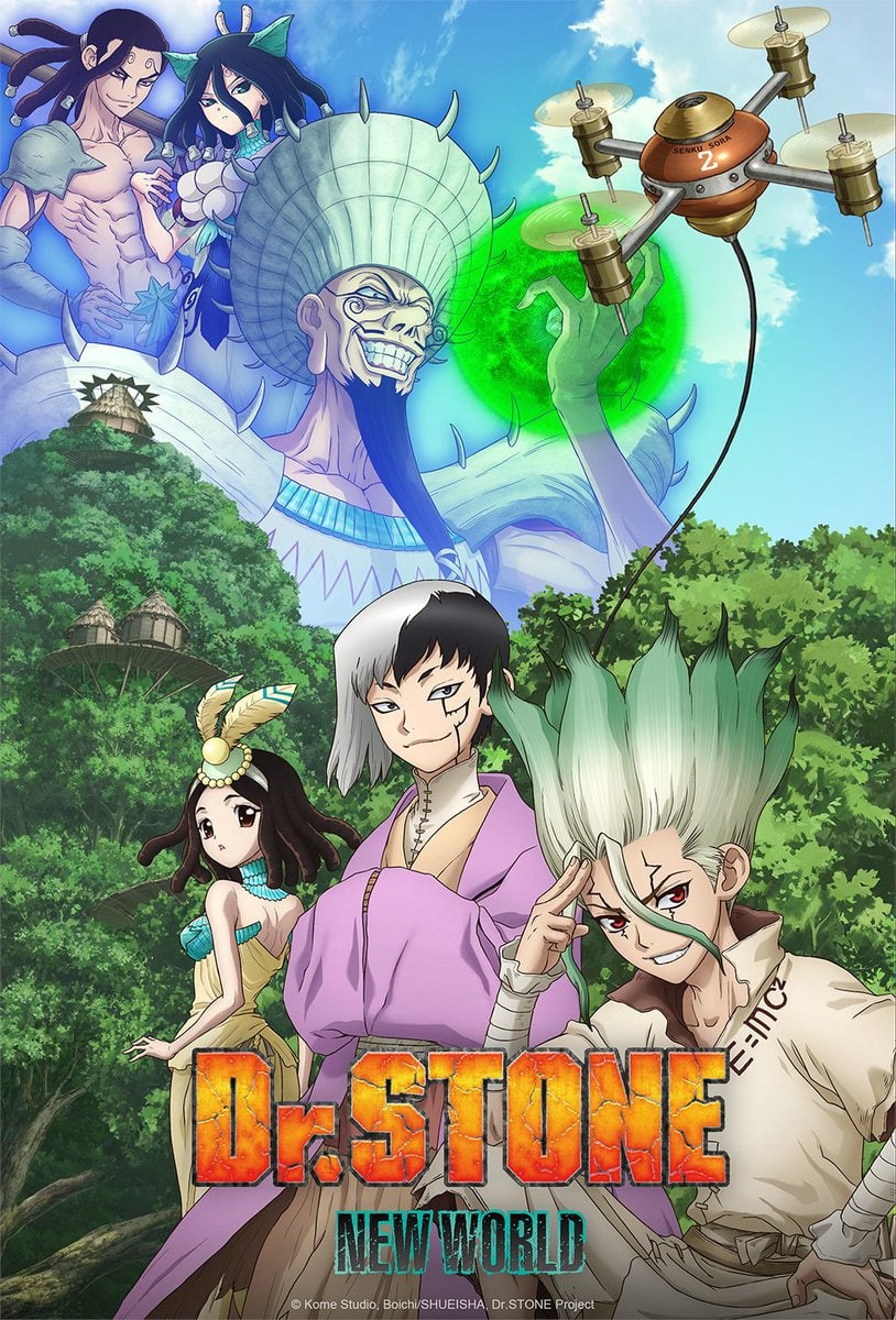 Dr Stone phần 4 chính thức sẽ ra mắt vào năm 2025