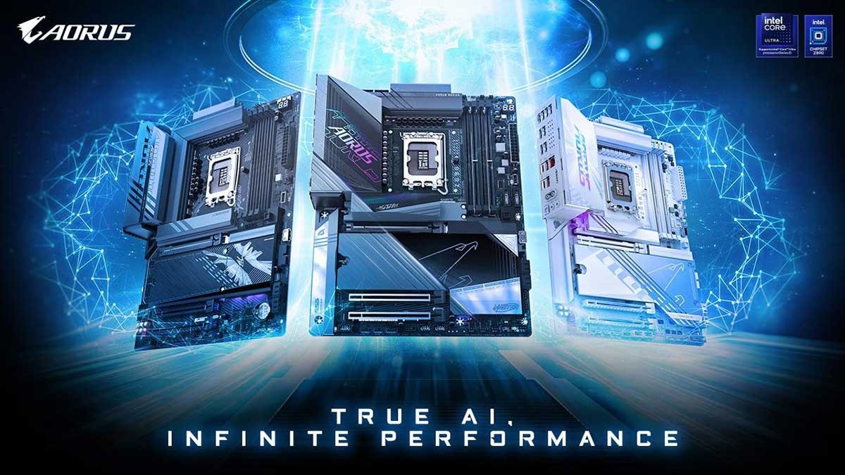 GIGABYTE ra mắt bo mạch chủ AORUS Z890 với công nghệ AI tăng cường dành cho dòng CPU Intel Core Ultra mới nhất