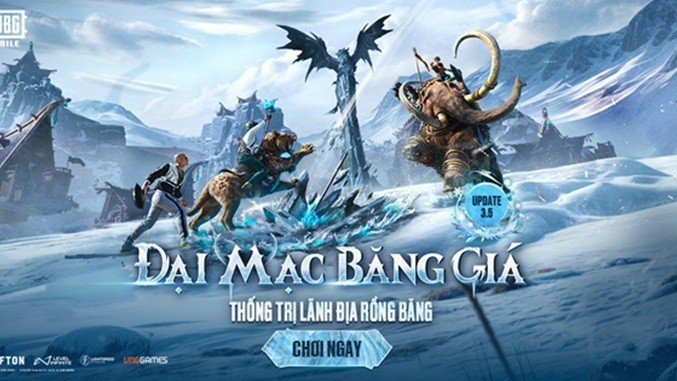 Cùng chinh phục Đại Mạc Băng Giá tại PUBG Mobile phiên bản cập nhật 3.5