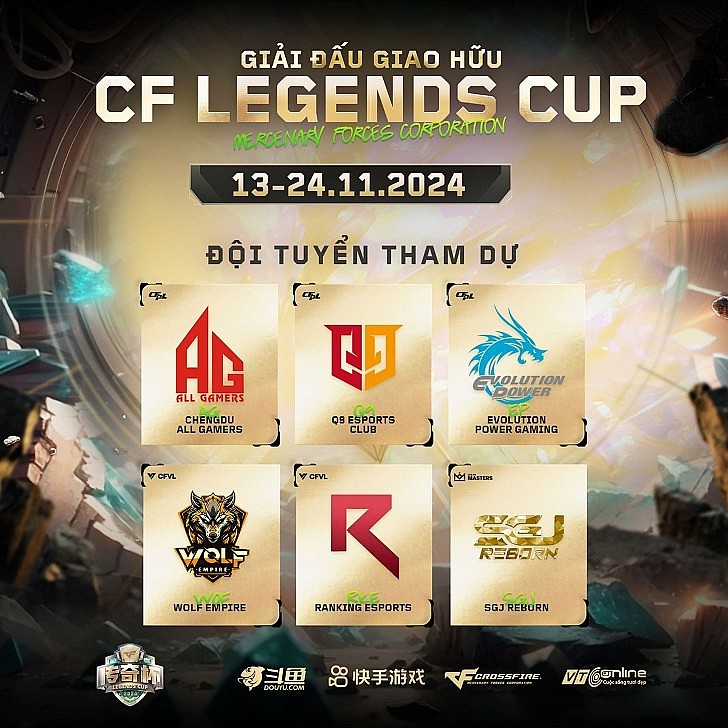 CF Legends Cup - Hứa hẹn một giải đấu bùng nổ dịp cuối năm