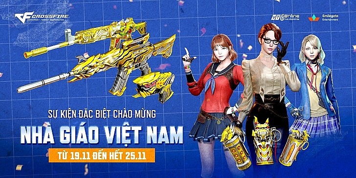 Đột Kích tung Big Update tháng 11 với nâng cấp Nano, Pakour và QCMM mừng Ngày Nhà Giáo Việt Nam