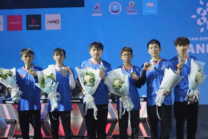 ĐTQG Liên Quân Mobile Việt Nam đoạt huy chương Bạc tại giải đấu 2024 Asian Esports GAM