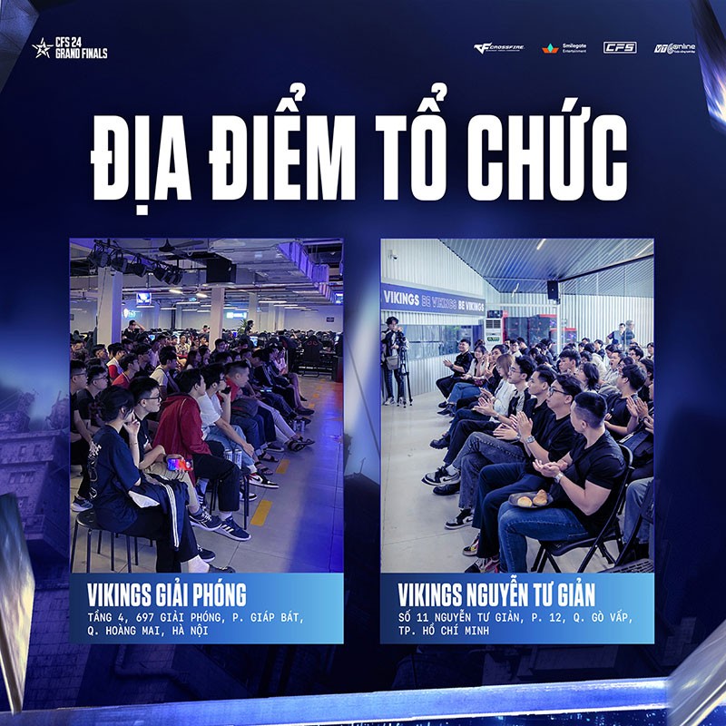 Bùng nổ cảm xúc với viewing party CFS 2024 Grand Finals